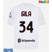 AC Milan Mario Gila #34 Gostujuci Dres 2026-27 Kratak Rukav